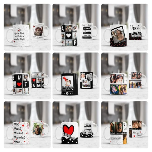 Kit de Arte Personalizada para Dia dos Namorados
