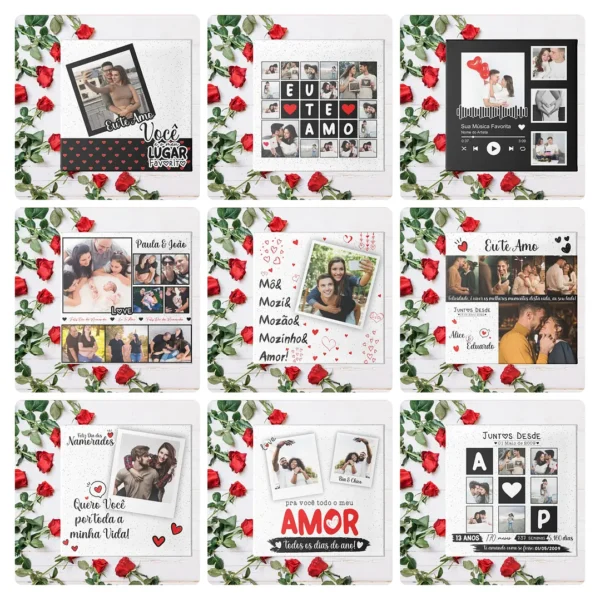 Kit de Arte Personalizada para Dia dos Namorados