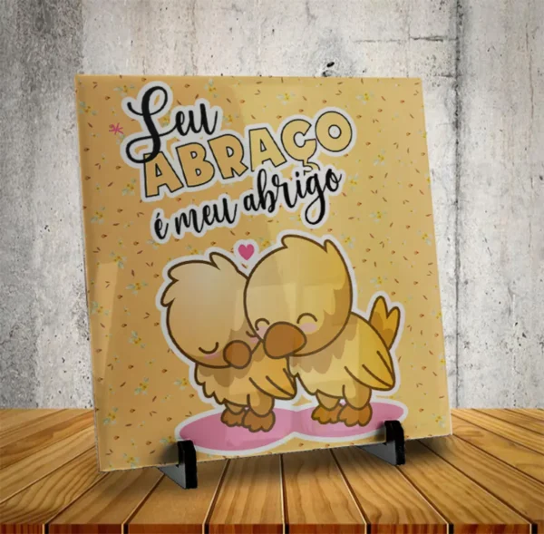 Kit de Artes Editáveis para Azulejos - Dia dos Namorados