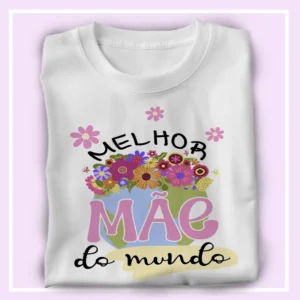 Kit de Artes Editáveis para Body Infantil Dia das Mães