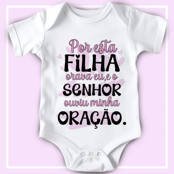 Kit de Artes Editáveis para Body Infantil Dia das Mães