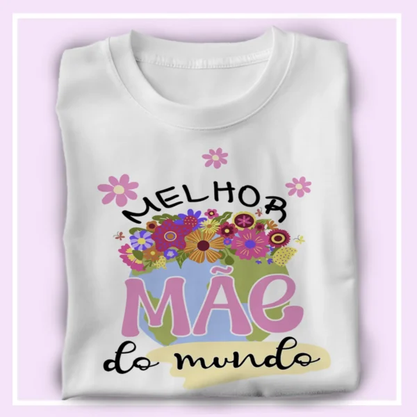 Kit de Artes Editáveis para Body Infantil Dia das Mães