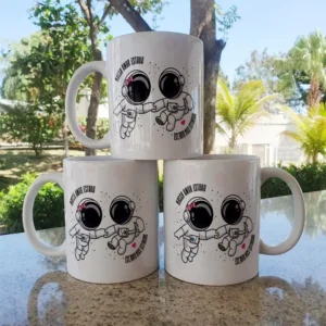 Kit de Artes Editáveis para Caneca Dia dos Namorados