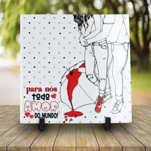 Kit de Artes para Azulejos - Dia dos Namorados Love