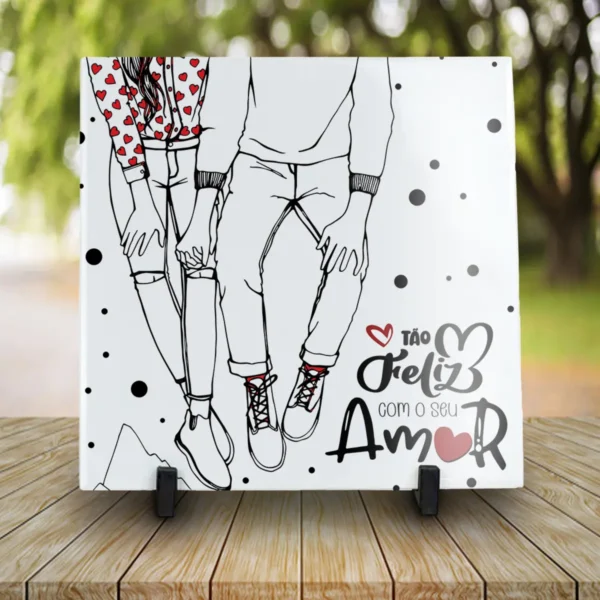 Kit de Artes para Azulejos - Dia dos Namorados Love