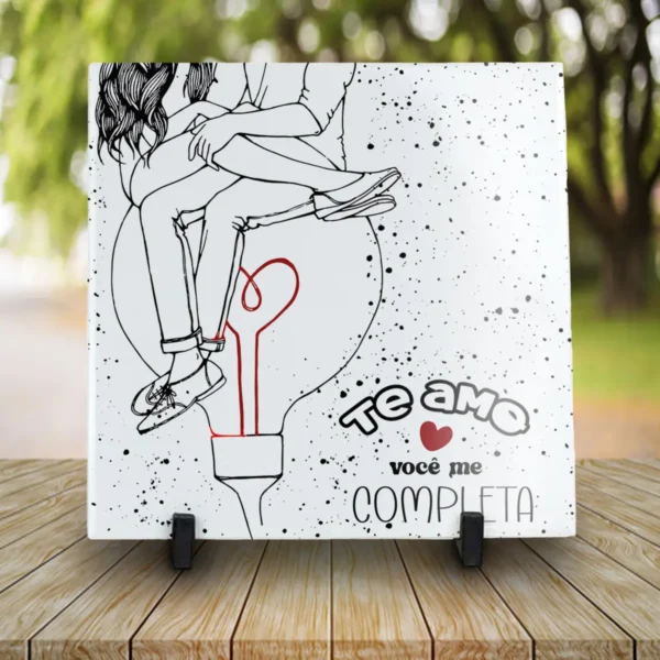 Kit de Artes para Azulejos - Dia dos Namorados Love