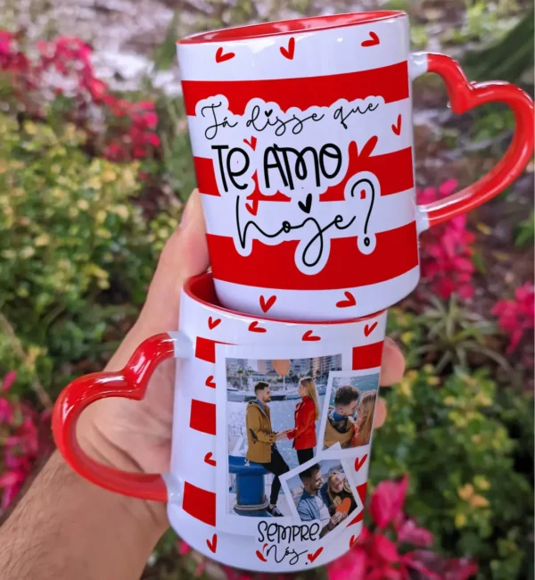 Kit de Artes para Caneca de Dia dos Namorados