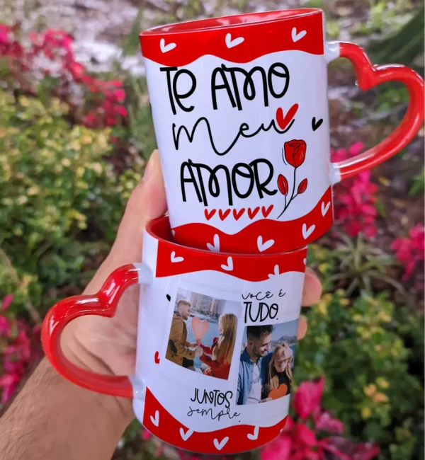 Kit de Artes para Caneca de Dia dos Namorados