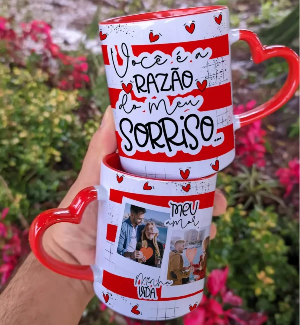 Kit de Artes para Caneca de Dia dos Namorados