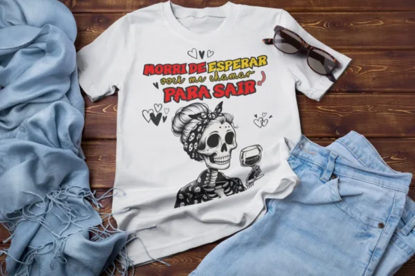 Kit de Artes PNG para Camisas Humor: Vasco Esperar Namorado
