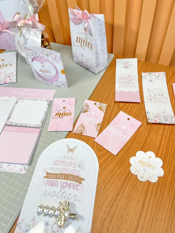 Kit de Corte Digital para Dia das Mães em PNG