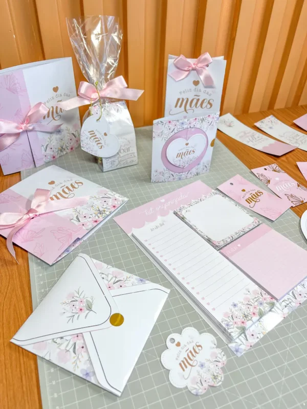 Kit de Corte Digital para Dia das Mães em PNG