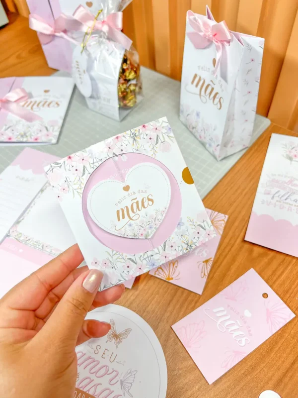 Kit de Corte Digital para Dia das Mães em PNG