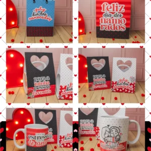 Kit de Corte DIY para Dia dos Namorados Presentes Criativos