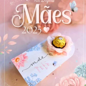 Kit de Corte PDF para Dia das Mães - Mimos Especiais