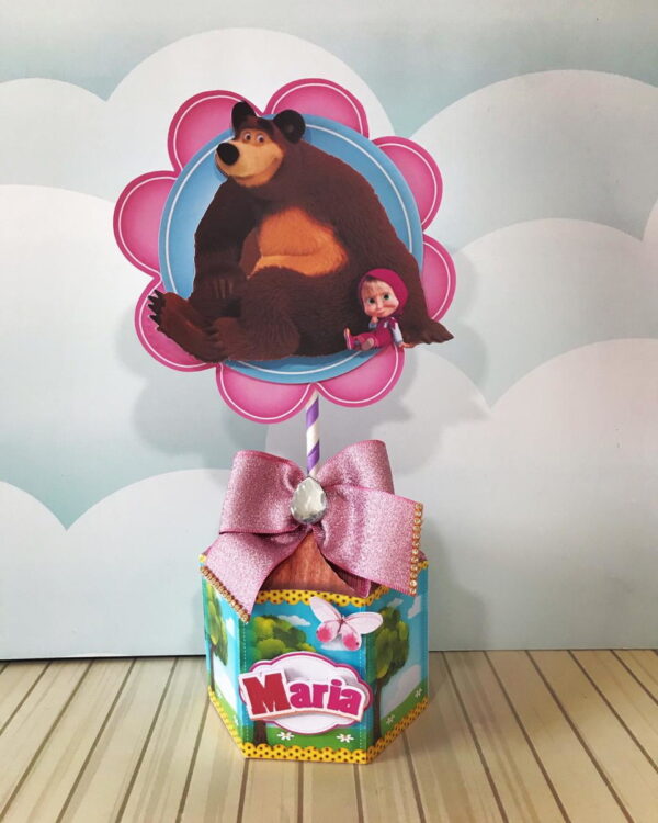 Kit Decoração Festa Marsha e o Urso