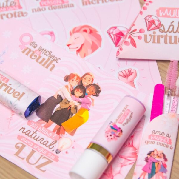 Kit Dia da Mulher 2025: 81 Arquivos Imprimíveis Mimos
