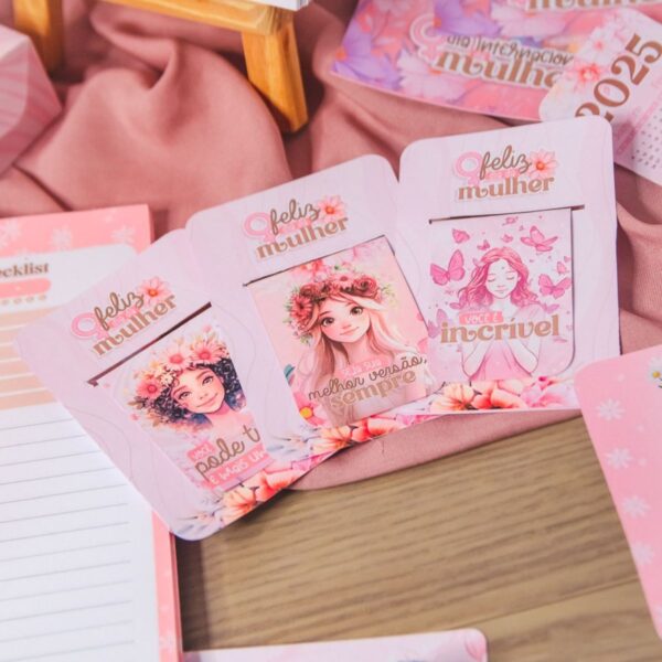 Kit Dia da Mulher 2025: 81 Arquivos Imprimíveis Mimos