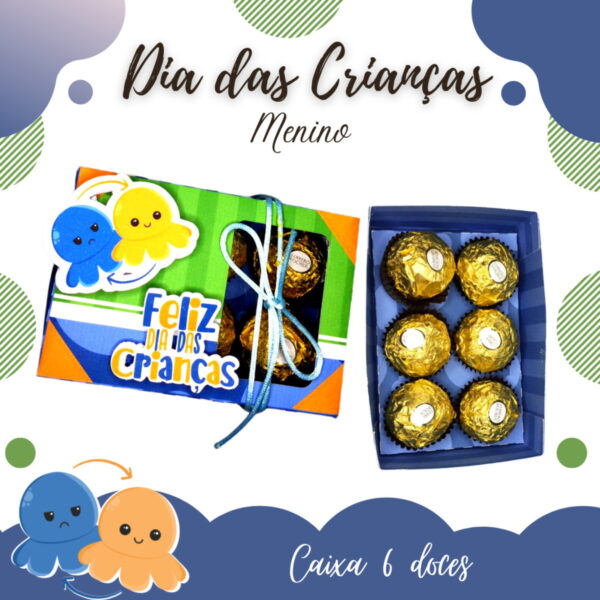 Kit Dia das crianças Polvinho Menino