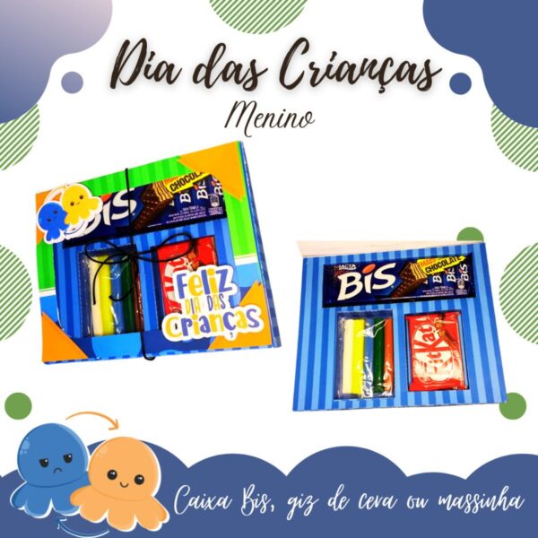 Kit Dia das crianças Polvinho Menino
