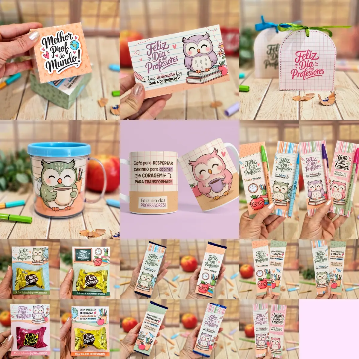 Kit Dia dos Professores 2025 Completo Criativo Digital 1 Kit Dia dos Professores 2025 Completo Criativo Digital