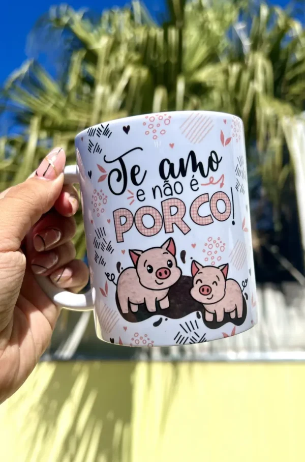 Kit Digital 30 Artes para Caneca Flork - Dia dos Namorados