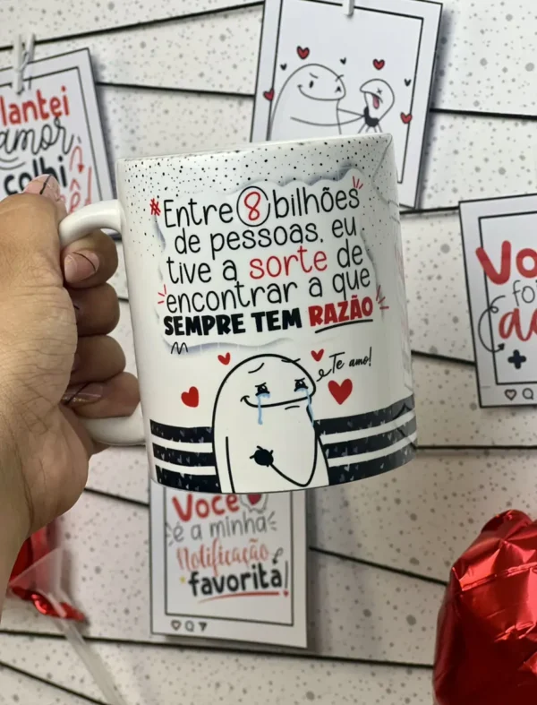 Kit Digital 30 Artes para Caneca Flork - Dia dos Namorados