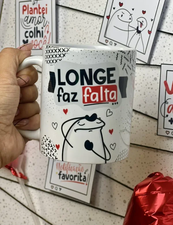Kit Digital 30 Artes para Caneca Flork - Dia dos Namorados