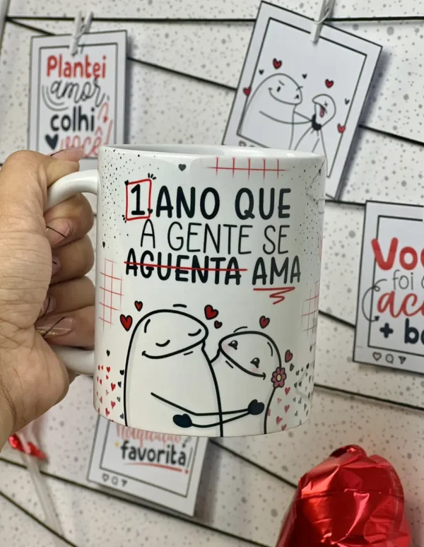 Kit Digital 30 Artes para Caneca Flork - Dia dos Namorados