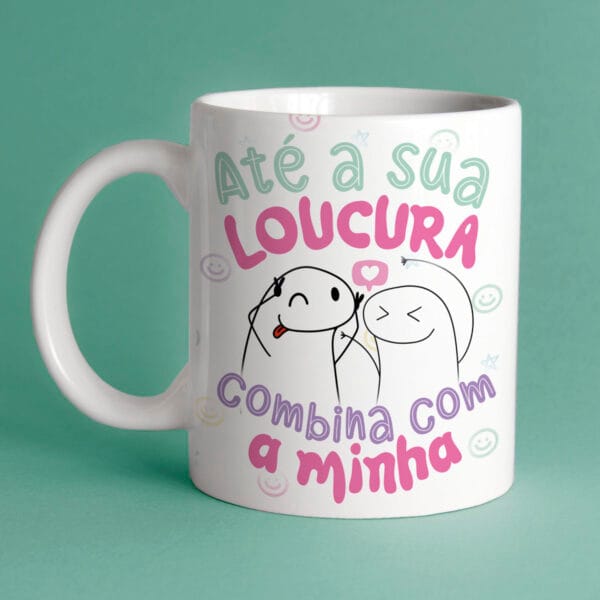 Kit Digital Amigas Flork Frases Engraçadas Amizade P Caneca