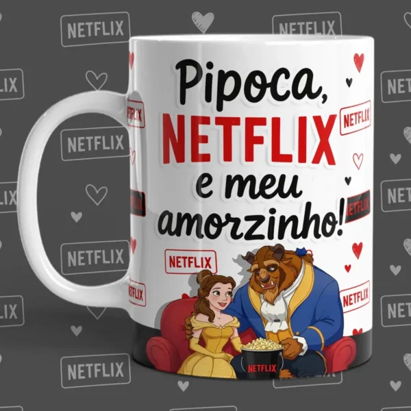 Kit Digital - Arte para Caneca do Dia dos Namorados