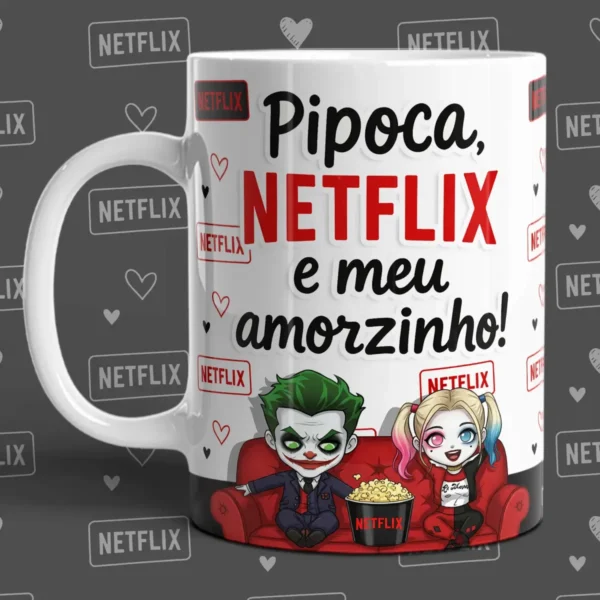 Kit Digital - Arte para Caneca do Dia dos Namorados