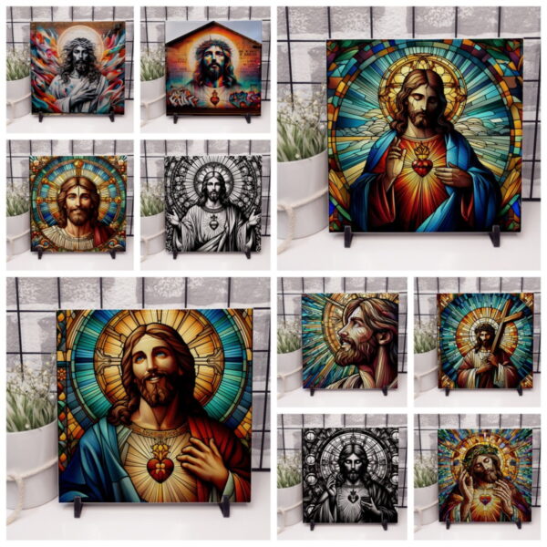 Kit Digital Artes Azulejos Religiosos - Png