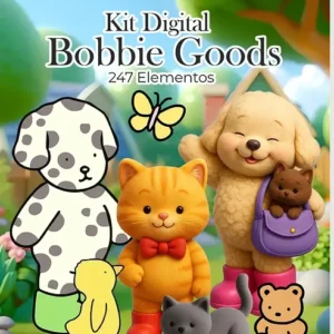 Kit Digital Bobbie Goods - Ideal para Papelaria Criativa