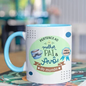 Kit Digital Canecas Melhores Pais e Avós do Mundo