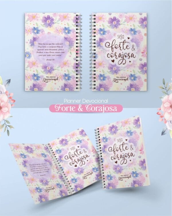 Kit Digital Completo + Encadernação Mulher Forte & Corajosa
