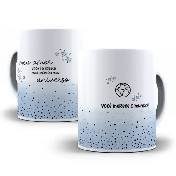 Kit Digital de Artes para Caneca - Dia dos Namorados