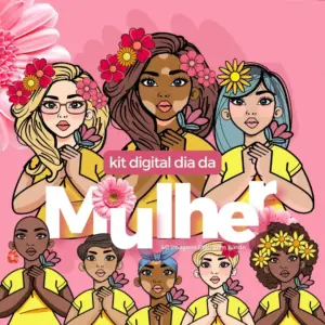 Kit Digital Dia Das Mulheres Artes Em Png Perfeitas 3