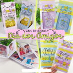 Kit Digital Dia dos Amigos Arquivos P Mimos Personalizados