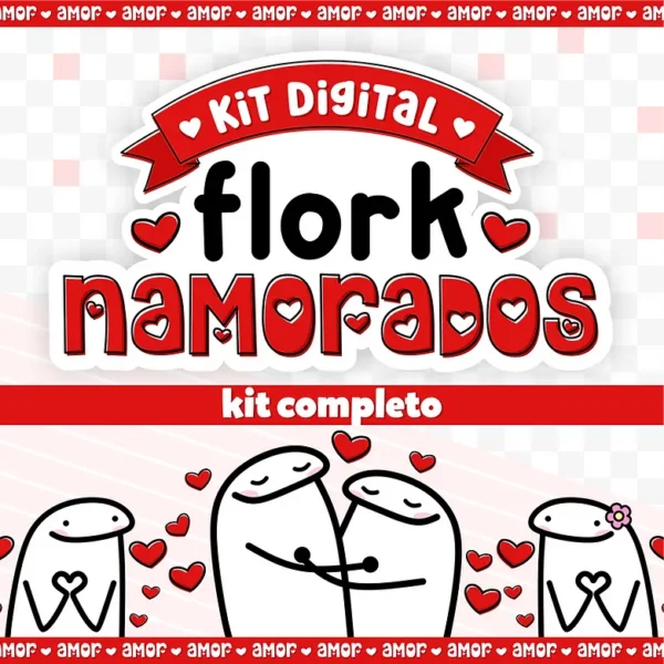 Kit Digital Dia Dos Namorados Flork 600 Arquivos 10