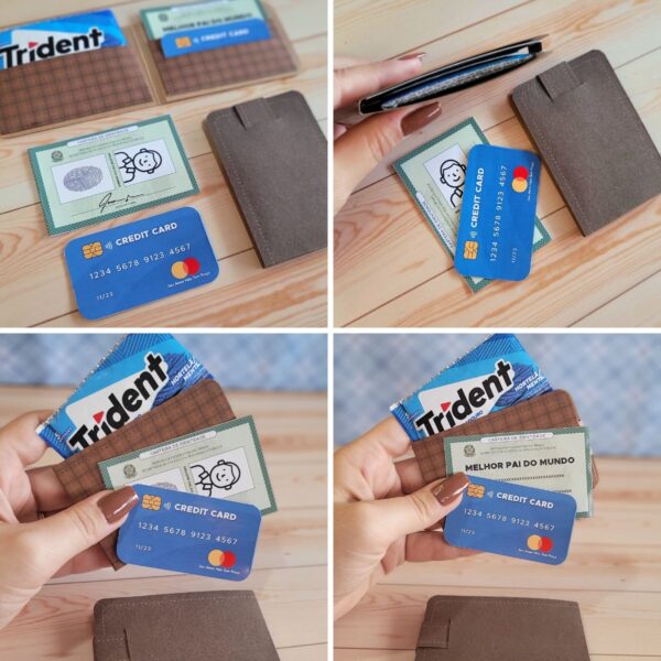 Kit Digital Dia dos Pais Mimos Personalizados Caixas Sacola