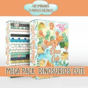 Kit Digital Dino Cute
