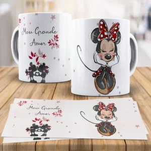Kit Digital Disney Love para Canecas - Dia dos Namorados