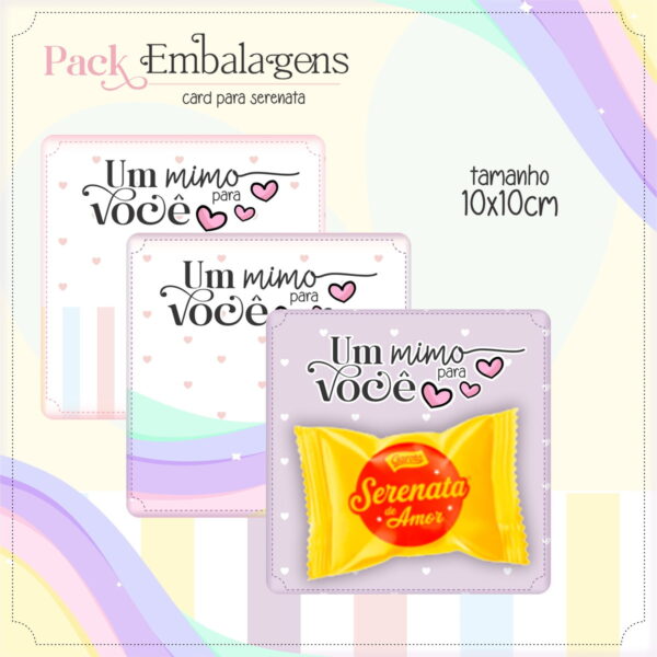 Kit Digital Embalagens Fofas