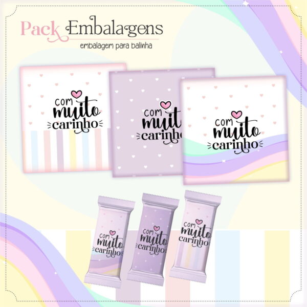 Kit Digital Embalagens Fofas