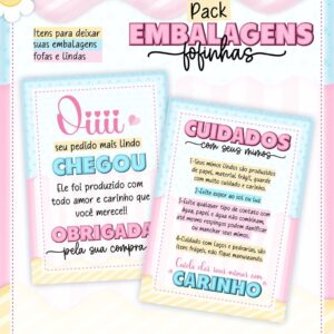 Kit Digital Embalagens Fofinhas