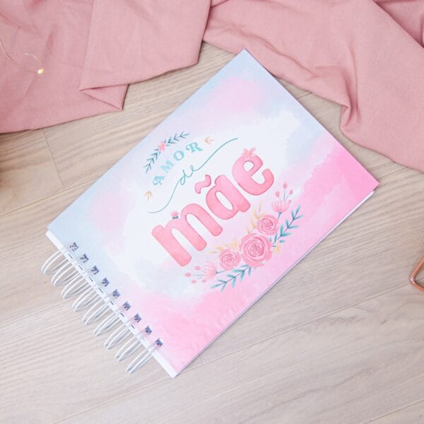 Kit Digital Encadernação Dia das Mães Álbum Scrapbook A5 A6