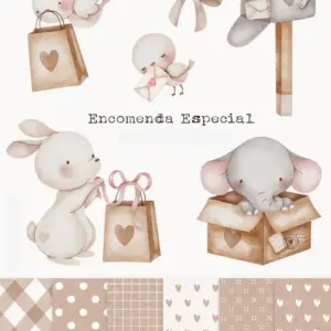 Kit Digital Encomenda Especial Png Para Personalizados