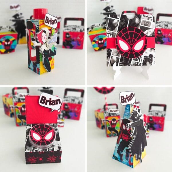 Kit Digital Festa Pronta Homem Aranha No Aranhaverso Corte