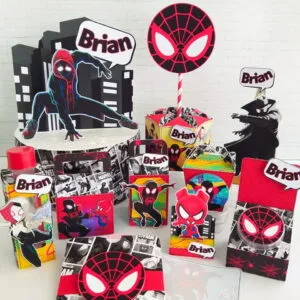 Kit Digital Festa Pronta Homem Aranha No Aranhaverso Corte 38 Kit Digital Festa Pronta Homem Aranha No Aranhaverso Corte
